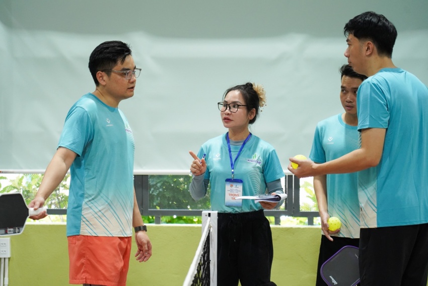 Giải Pickleball Thanh niên Petrovietnam lần thứ I: Sân chơi gắn kết Tuổi trẻ Petrovietnam và địa phương