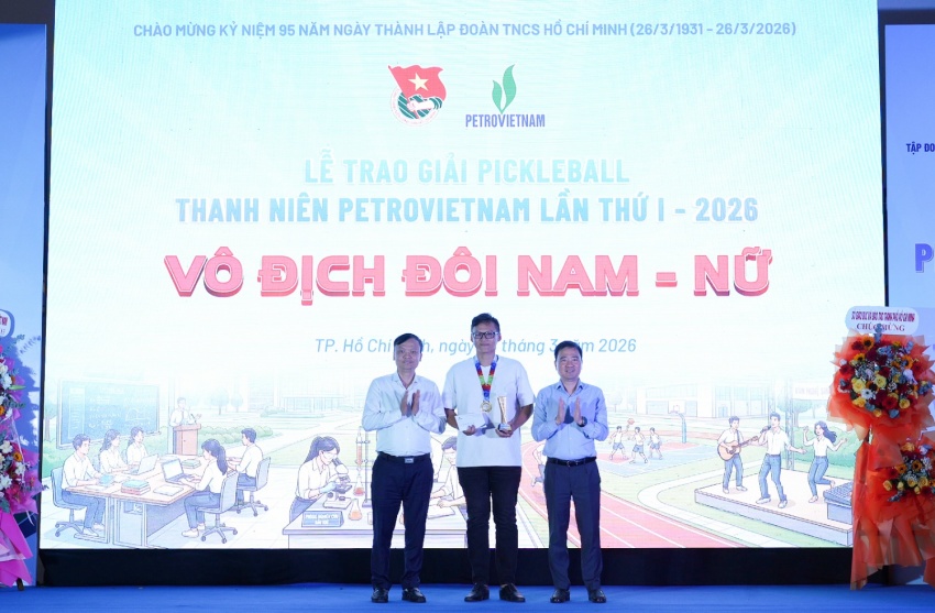 Giải Pickleball Thanh niên Petrovietnam lần thứ I: Sân chơi gắn kết Tuổi trẻ Petrovietnam và địa phương