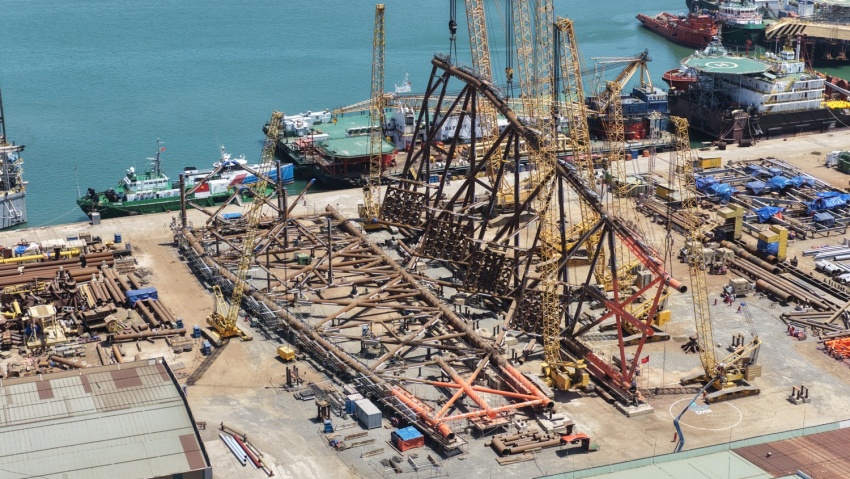 PVEP-POC và Vietsovpetro đạt dấu mốc tiến độ tại dự án Phát triển mỏ Đại Hùng Nam