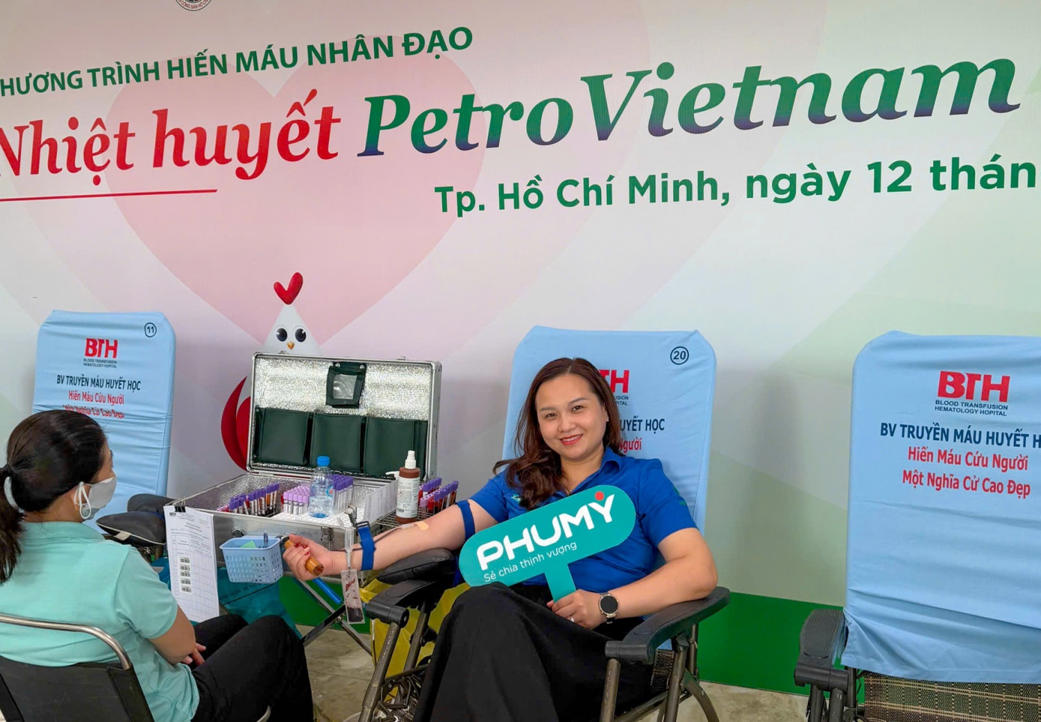 Nhiệt huyết Petrovietnam: Một giọt máu cho đi – Một cuộc đời ở lại