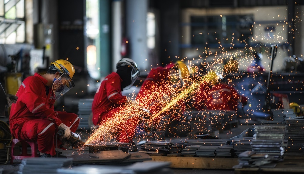 Xưởng cơ khí PVD Tech (ảnh: Đỗ Quang Lâm)