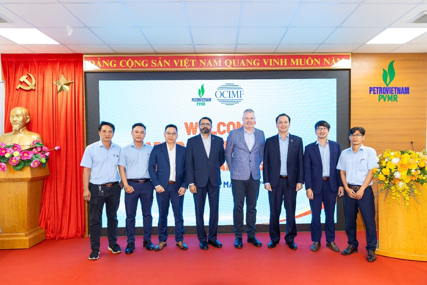 OCIMF làm việc với PVMR, chia sẻ kinh nghiệm kiểm tra tàu dầu quốc tế