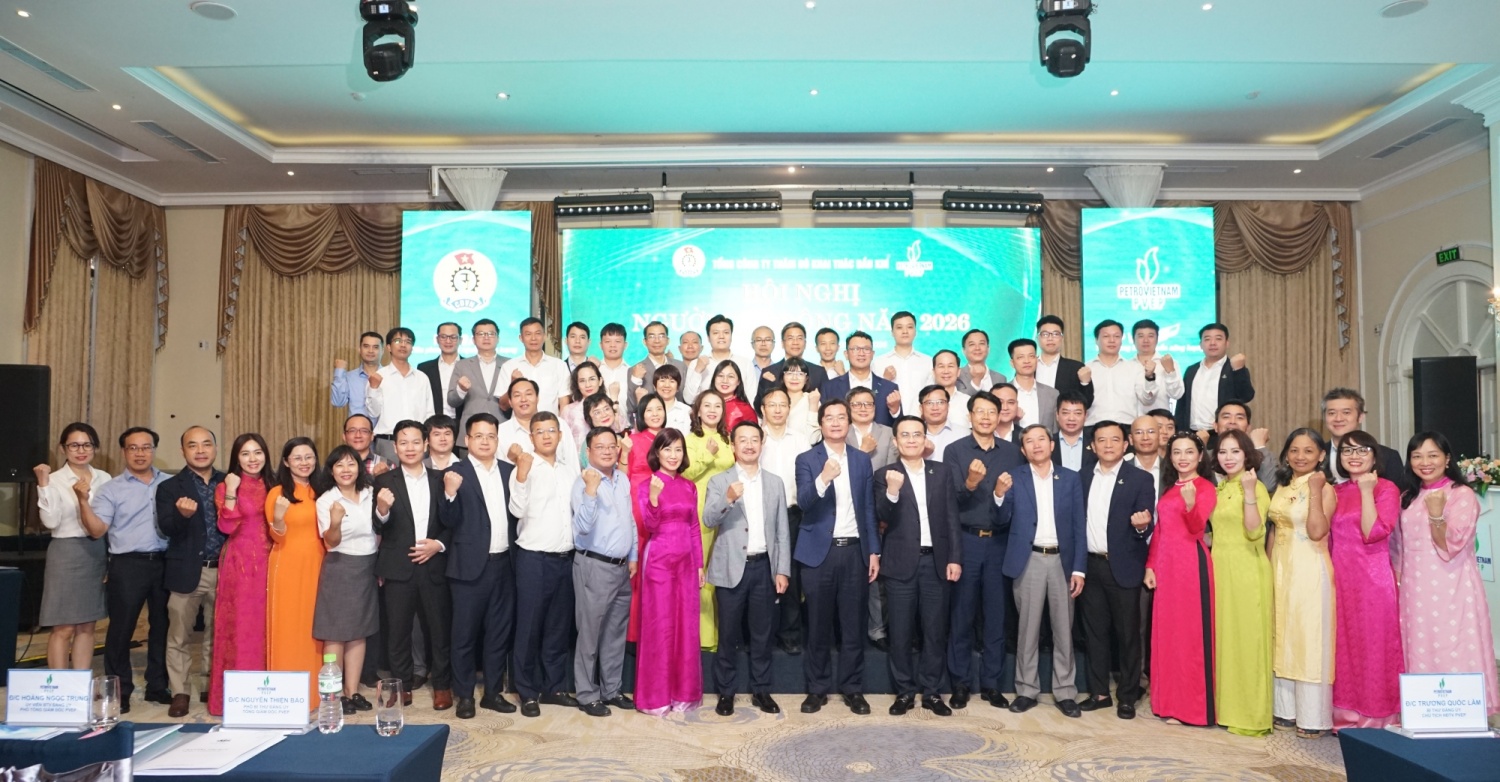 Hội nghị Người lao động PVEP 2026: Đồng thuận mục tiêu, phát động thi đua hoàn thành kế hoạch năm
