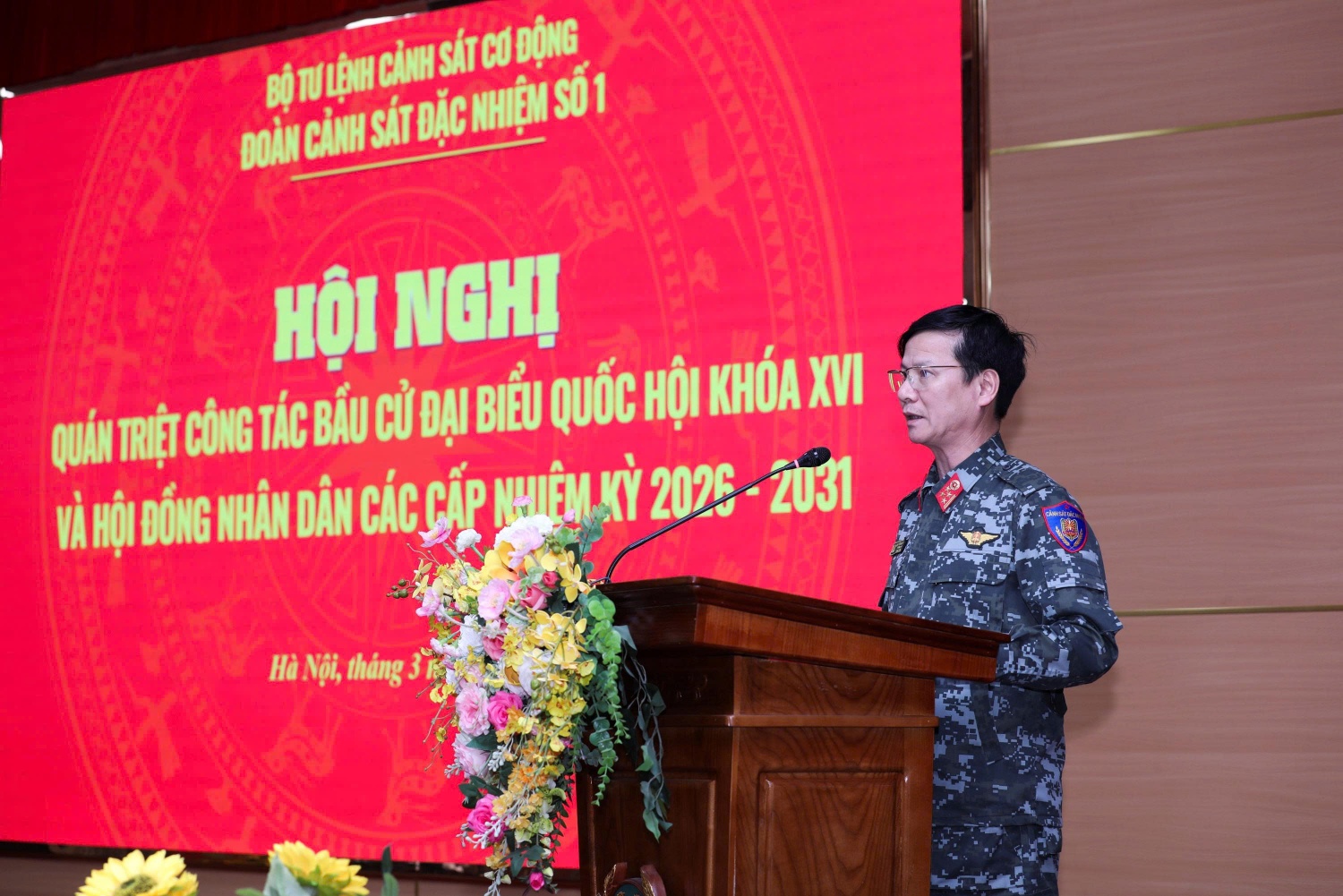 Lực lượng CAND bảo đảm tuyệt đối an ninh, an toàn ngày bầu cử