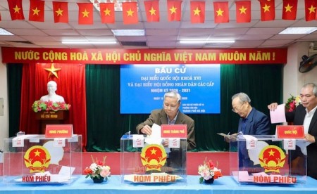 Tỉ lệ cử tri cả nước đi bầu cử đạt trên 99%