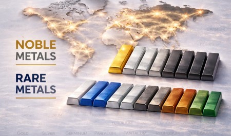 Kim loại quý và kim loại hiếm: Quá khứ của tiền tệ, tương lai của công nghệ