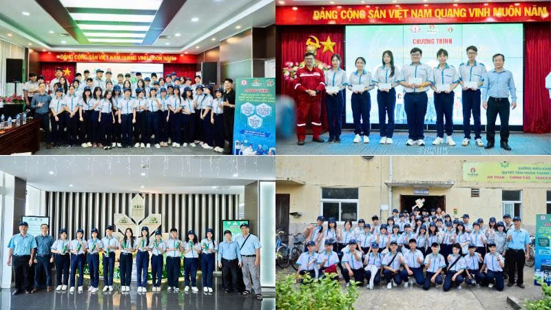 PVCFC khởi động hành trình hướng nghiệp thực tế năm 2026 cho học sinh THPT tại Cà Mau