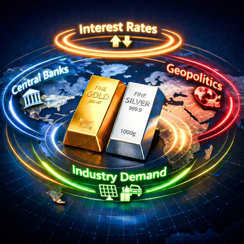 Vàng bạc đã trở thành tài sản “đa lực kéo”