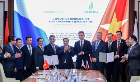 Thủ tướng giao Petrovietnam hợp tác Zarubezhneft xây dựng kho dự trữ dầu quốc gia