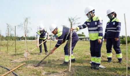 Thanh niên NMNĐ Thái Bình 2 xung kích bảo vệ môi trường