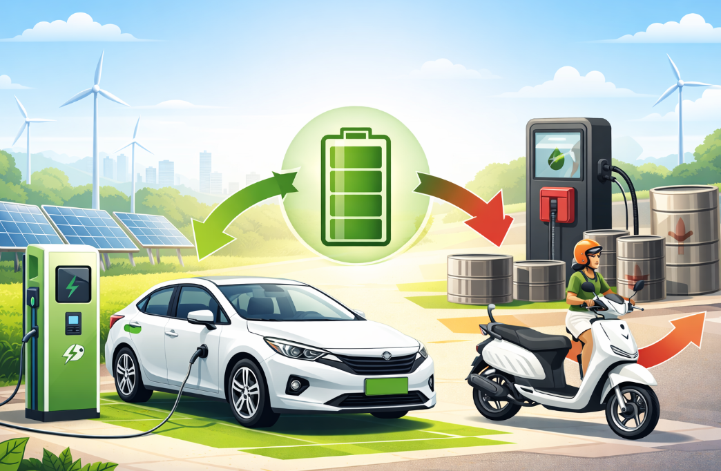 “Xe xanh”: Từ câu chuyện môi trường đến lời giải an ninh năng lượng “Xe xanh”: Từ câu chuyện môi trường đến lời giải an ninh năng lượng