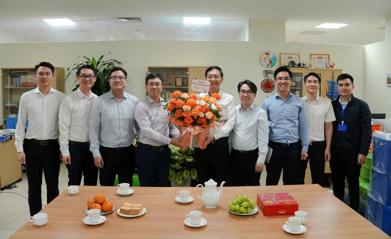 Petrovietnam chúc mừng Đoàn Thanh niên Chính phủ, Thành đoàn Hà Nội nhân kỷ niệm 95 năm Ngày thành lập Đoàn