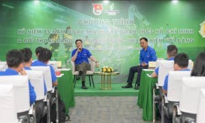 Bí thư Đảng ủy, Chủ tịch HĐQT PV GAS đối thoại với đoàn viên, thanh niên