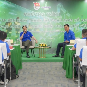 Bí thư Đảng ủy, Chủ tịch HĐQT PV GAS đối thoại với đoàn viên, thanh niên