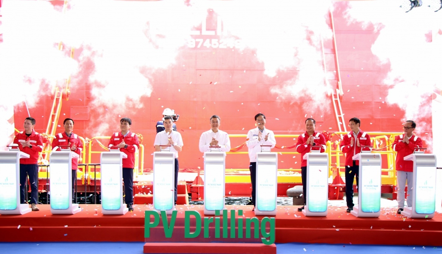 PV Drilling đặt tên giàn khoan tự nâng đa năng PV DRILLING IX, sẵn sàng gia nhập đội hình khoan hiện đại