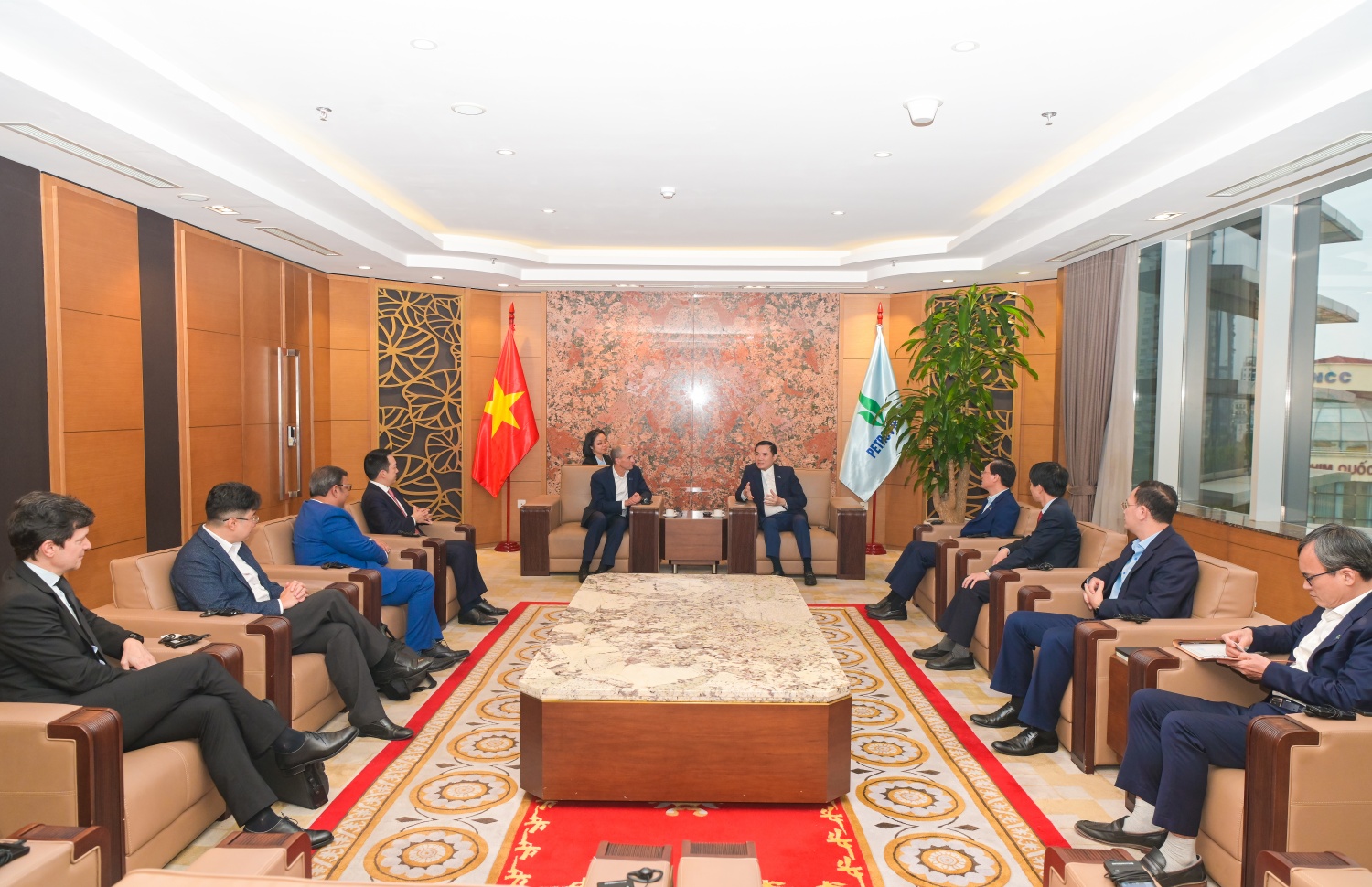 Toàn cảnh buổi làm việc