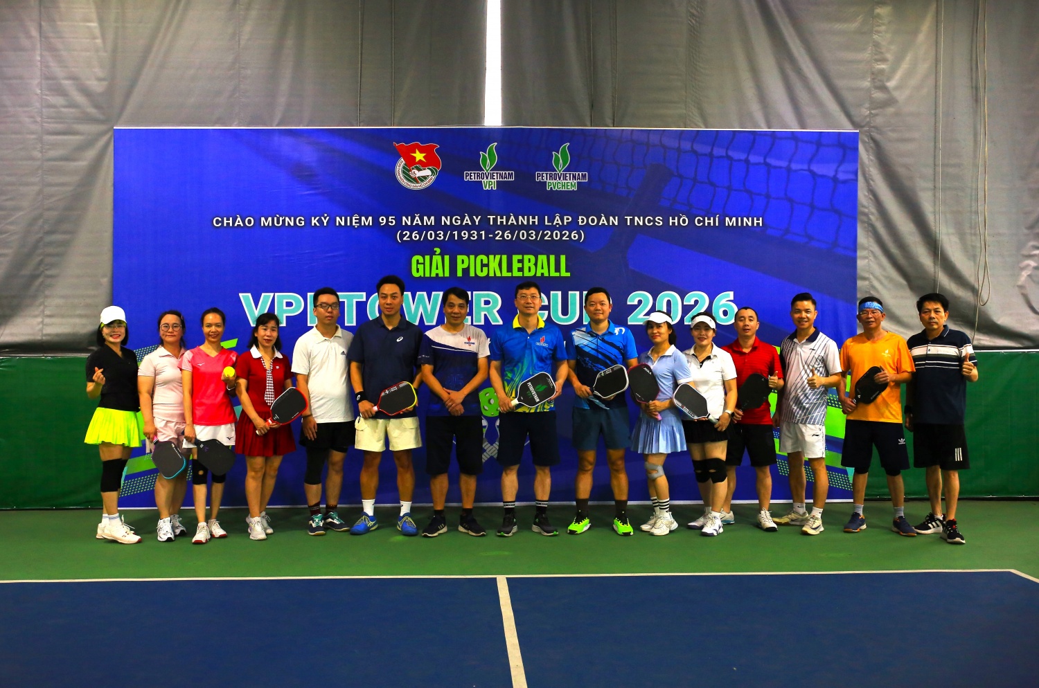 Giải Pickleball “VPI TOWER CUP 2026” lần đầu tiên tại Hà Nội Giải Pickleball “VPI TOWER CUP 2026”