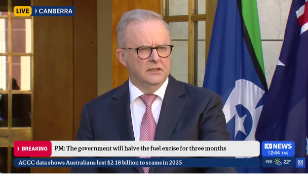 Úc giảm thuế tiêu thụ đặc biệt xăng dầu trong ba tháng Úc giảm thuế tiêu thụ đặc biệt xăng dầu trong ba tháng