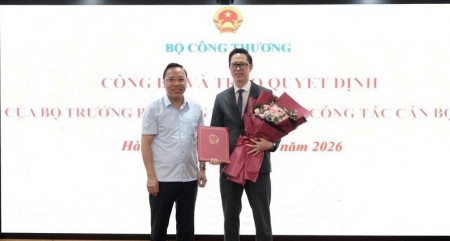 Bộ Công Thương bổ nhiệm Phó Chánh Văn phòng Ban Chỉ đạo các dự án năng lượng trọng điểm