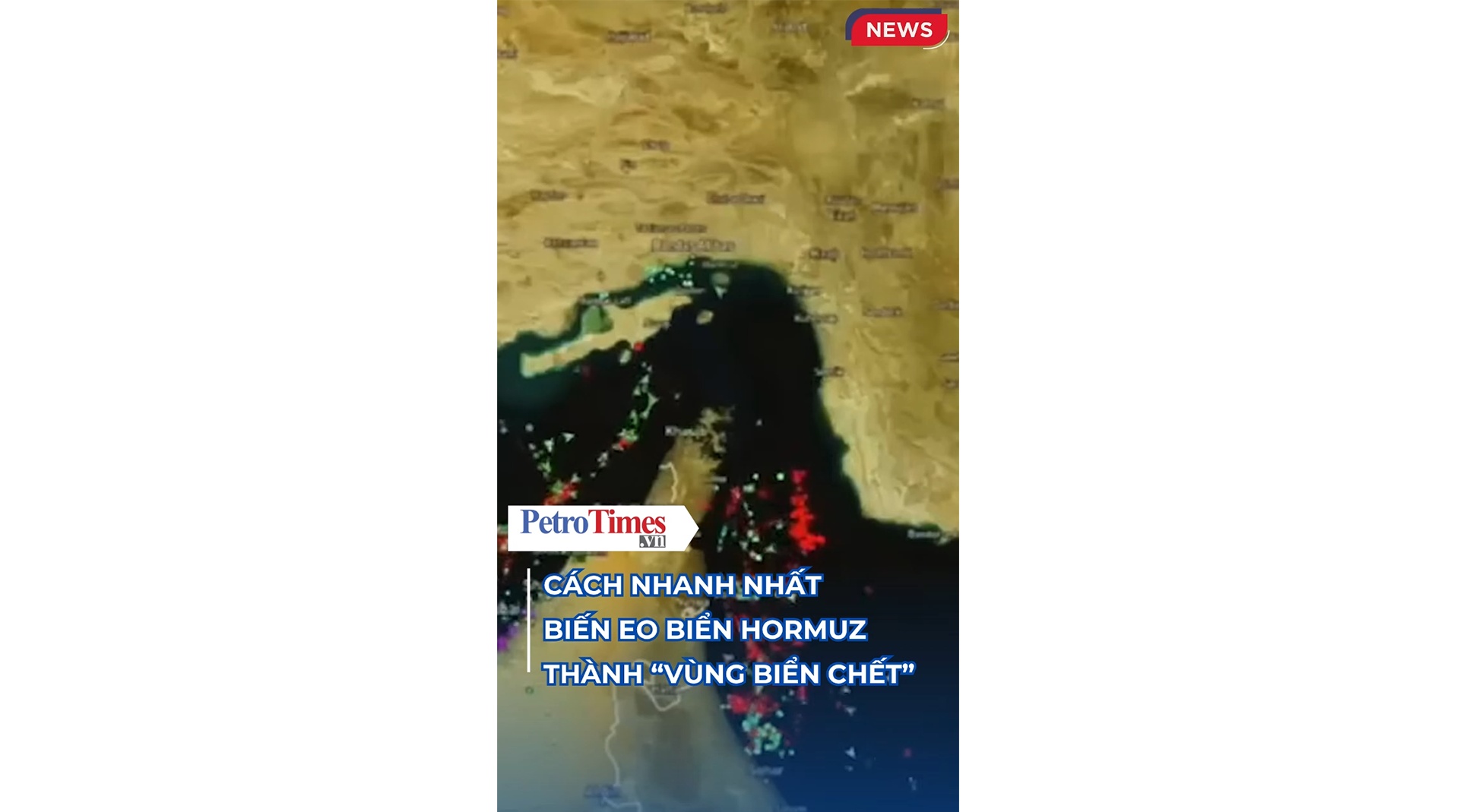 [VIDEO] Cách nhanh nhất biến eo biển Hormuz thành "vùng biển chết"