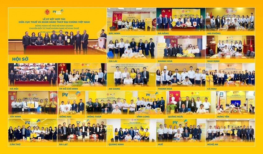 PVcomBank hợp tác với Cục Thuế hỗ trợ hộ kinh doanh kê khai thuế PVcomBank hợp tác với Cục Thuế hỗ trợ hộ kinh doanh kê khai thuế