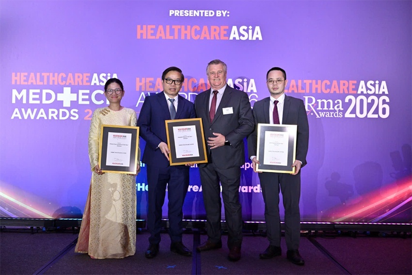 Vinmec đại thắng tại Healthcare Asia Awards 2026 – ghi dấu với mô hình chăm sóc giảm nhẹ Vinmec đại thắng tại Healthcare Asia Awards 2026 - Ghi dấu với mô hình chăm sóc giảm nhẹ