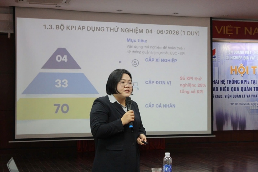 Xí nghiệp Địa vật lý giếng khoan: “Mắt xích” đầu tiên triển khai hệ thống KPI toàn Vietsovpetro Xí nghiệp Địa vật lý giếng khoan: “Mắt xích” đầu tiên triển khai hệ thống KPI trong Vietsovpetro