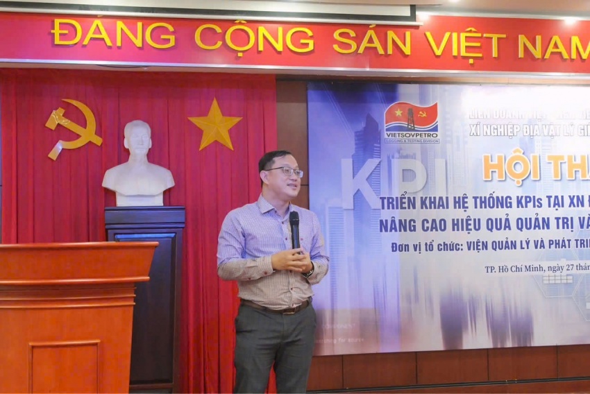 Xí nghiệp Địa vật lý giếng khoan: “Mắt xích” đầu tiên triển khai hệ thống KPI toàn Vietsovpetro Xí nghiệp Địa vật lý giếng khoan: “Mắt xích” đầu tiên triển khai hệ thống KPI trong Vietsovpetro
