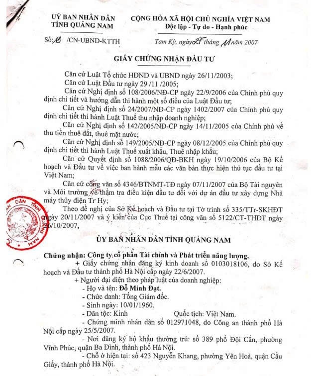Thủy điện Tr’Hy sắp về đích, dự kiến cung cấp hơn 117 triệu kWh mỗi năm Thủy điện Tr’Hy sắp về đích, dự kiến cung cấp hơn 117 triệu kWh mỗi năm