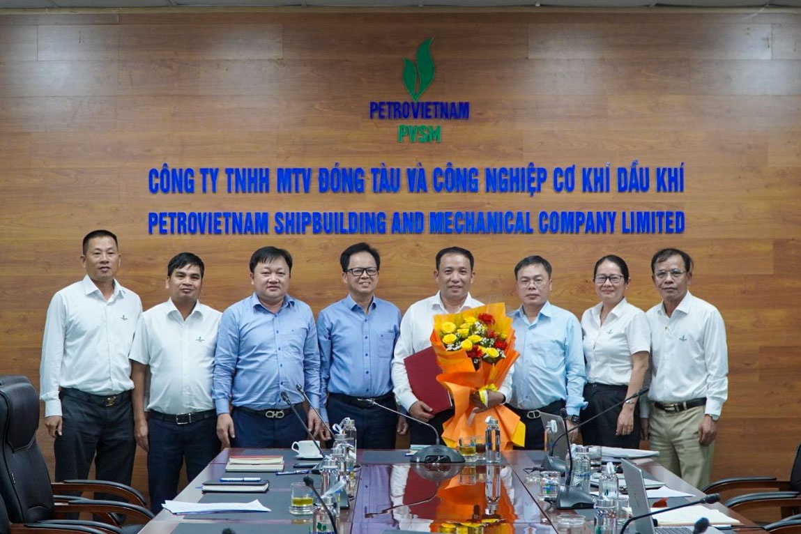 PVSM công bố quyết định bổ nhiệm tân Phó Tổng Giám đốc PVSM công bố quyết định bổ nhiệm tân Phó Tổng Giám đốc