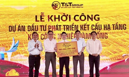 Tập đoàn T&T Group khởi công khu công nghiệp thế hệ mới quy mô gần 200 ha tại An Giang