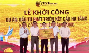 Tập đoàn T&T Group khởi công khu công nghiệp thế hệ mới quy mô gần 200 ha tại An Giang