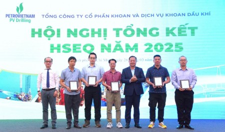 PV Drilling đạt hơn 5,1 triệu giờ công an toàn năm 2025