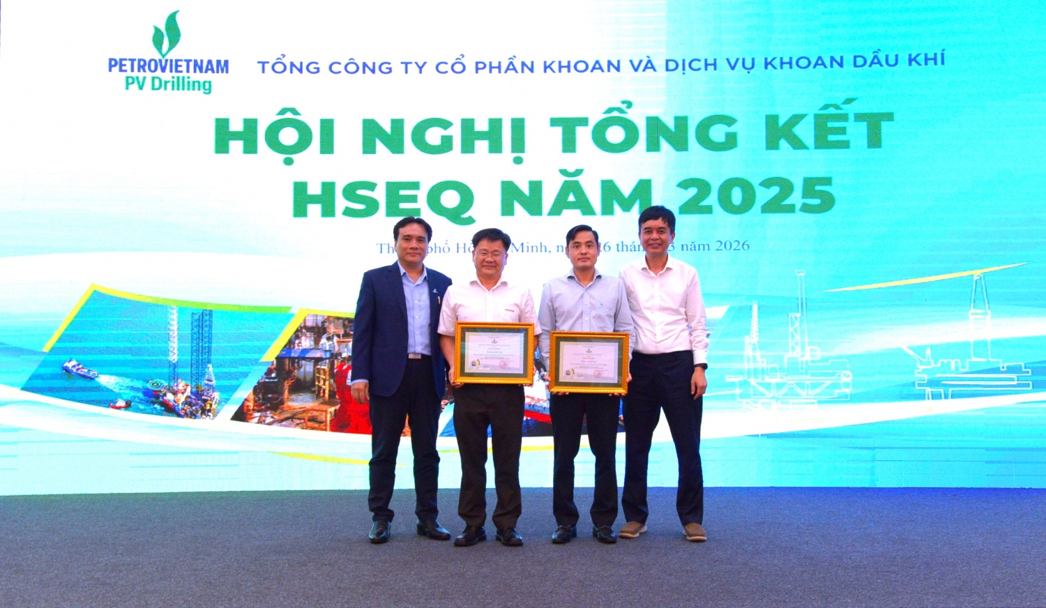 PV Drilling hoàn thành công tác HSEQ với hơn 5,1 triệu giờ công lao động năm 2025 PV Drilling đạt hơn 5,1 triệu giờ công an toàn năm 2025