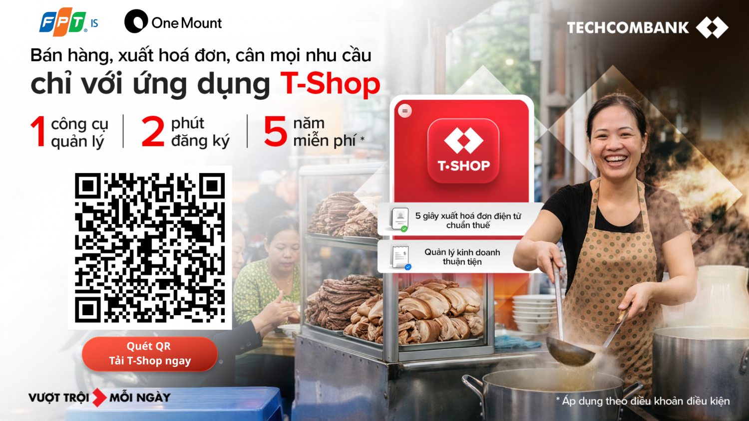 Techcombank ra mắt ứng dụng T-Shop giúp hộ kinh doanh quản lý bán hàng vượt trội Techcombank ra mắt ứng dụng T-Shop giúp hộ kinh doanh quản lý bán hàng vượt trội