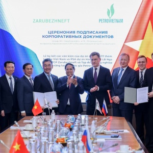 Petrovietnam góp phần làm sâu sắc hợp tác năng lượng, dầu khí giữa Việt Nam - Liên bang Nga
