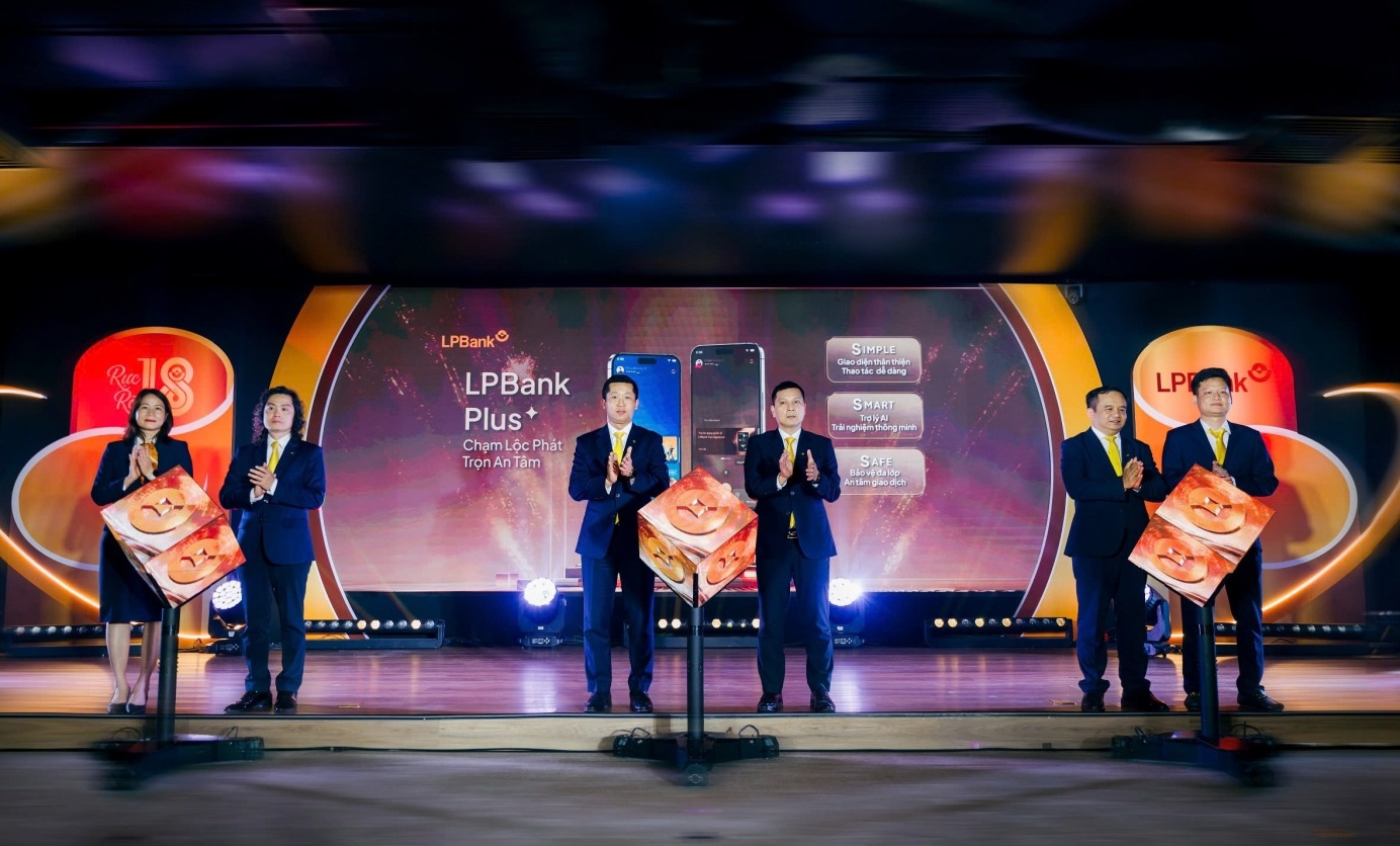 LPBank Plus - Ứng dụng ngân hàng số thế hệ mới, tích hợp trợ lý AI chuyển tiền bằng hội thoại