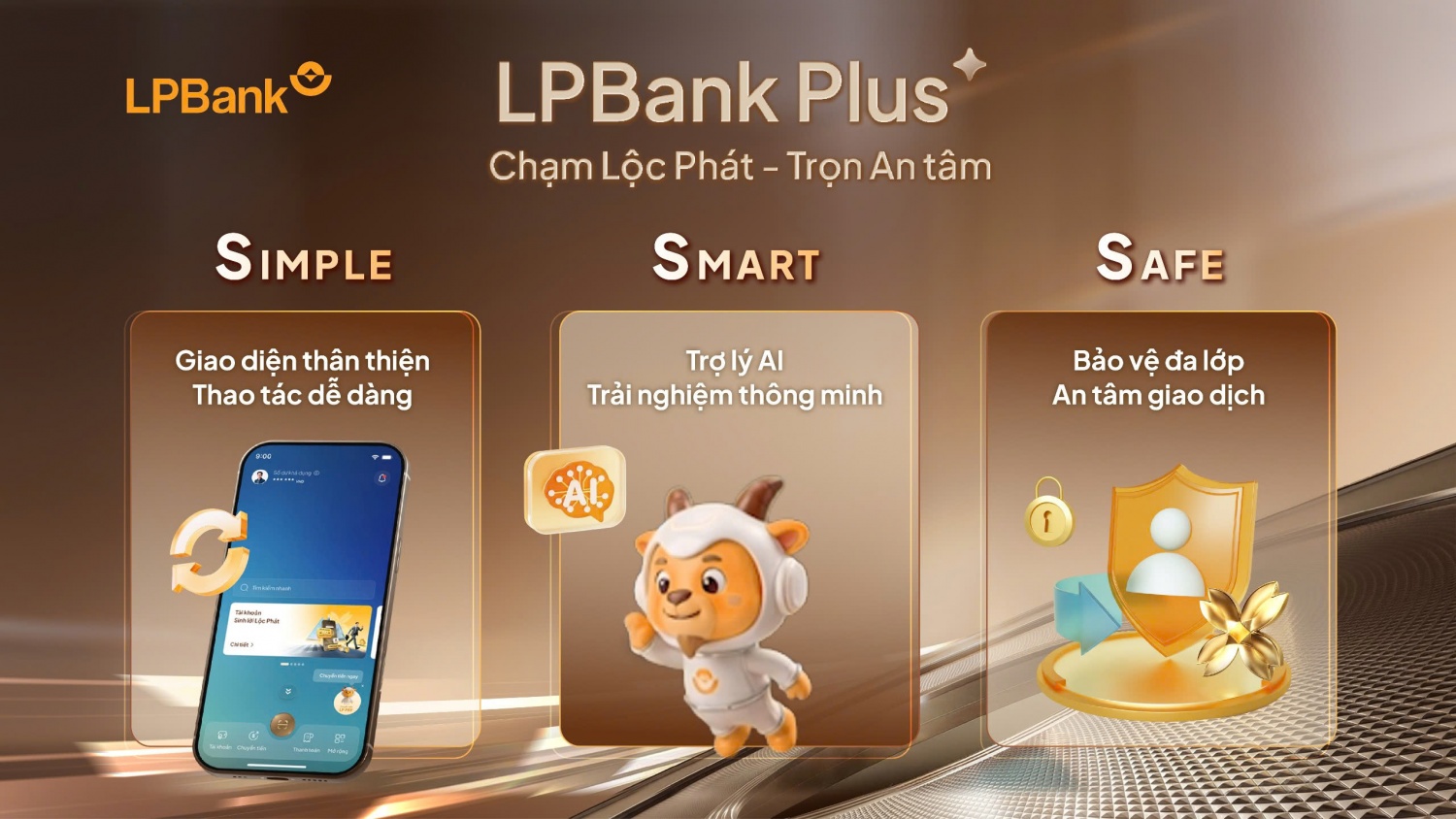 LPBank Plus - Ứng dụng ngân hàng số thế hệ mới, tích hợp trợ lý AI chuyển tiền bằng hội thoại
