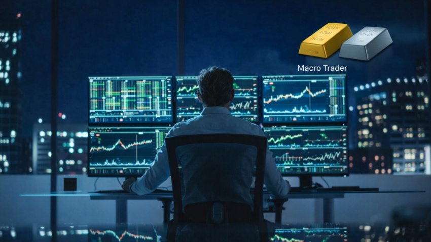 Vì sao vàng bạc là “chiến trường” của các trader vĩ mô?