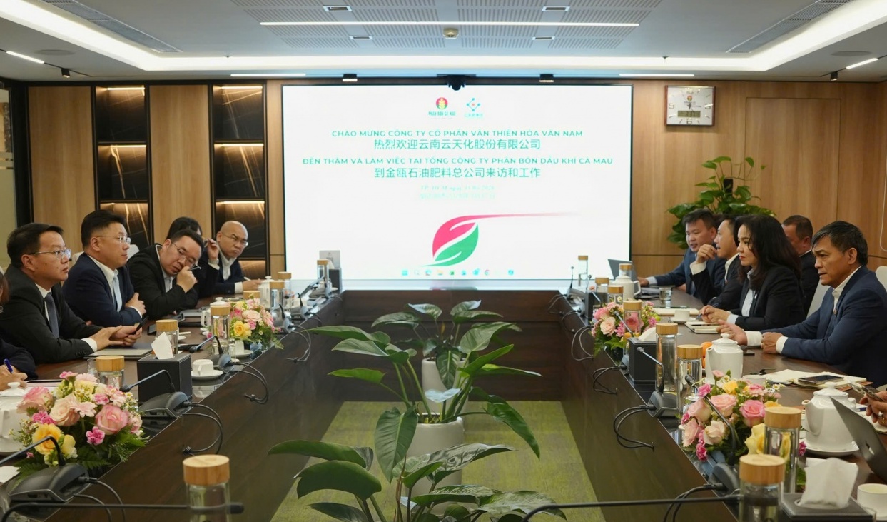 PVCFC củng cố hợp tác chiến lược với đối tác Vân Thiên Hóa Vân Nam