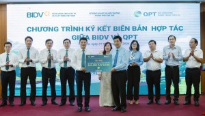BIDV và QPT hợp tác trồng 240.000 cây xanh tại Đồng bằng sông Cửu Long
