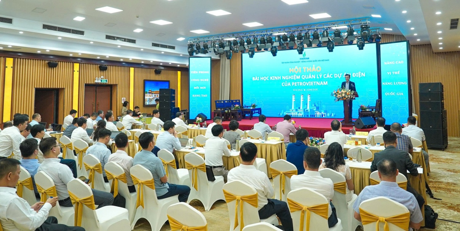 Từ kinh nghiệm thực tiễn, Petrovietnam hướng tới nâng cao hiệu quả quản lý các dự án điện