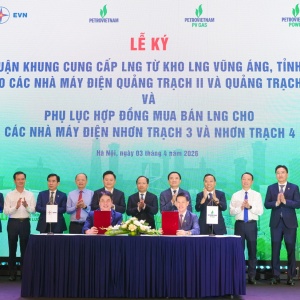 Petrovietnam ký kết các thỏa thuận LNG quy mô lớn, mở rộng hạ tầng cung ứng khí cho các trung tâm điện lực trọng điểm