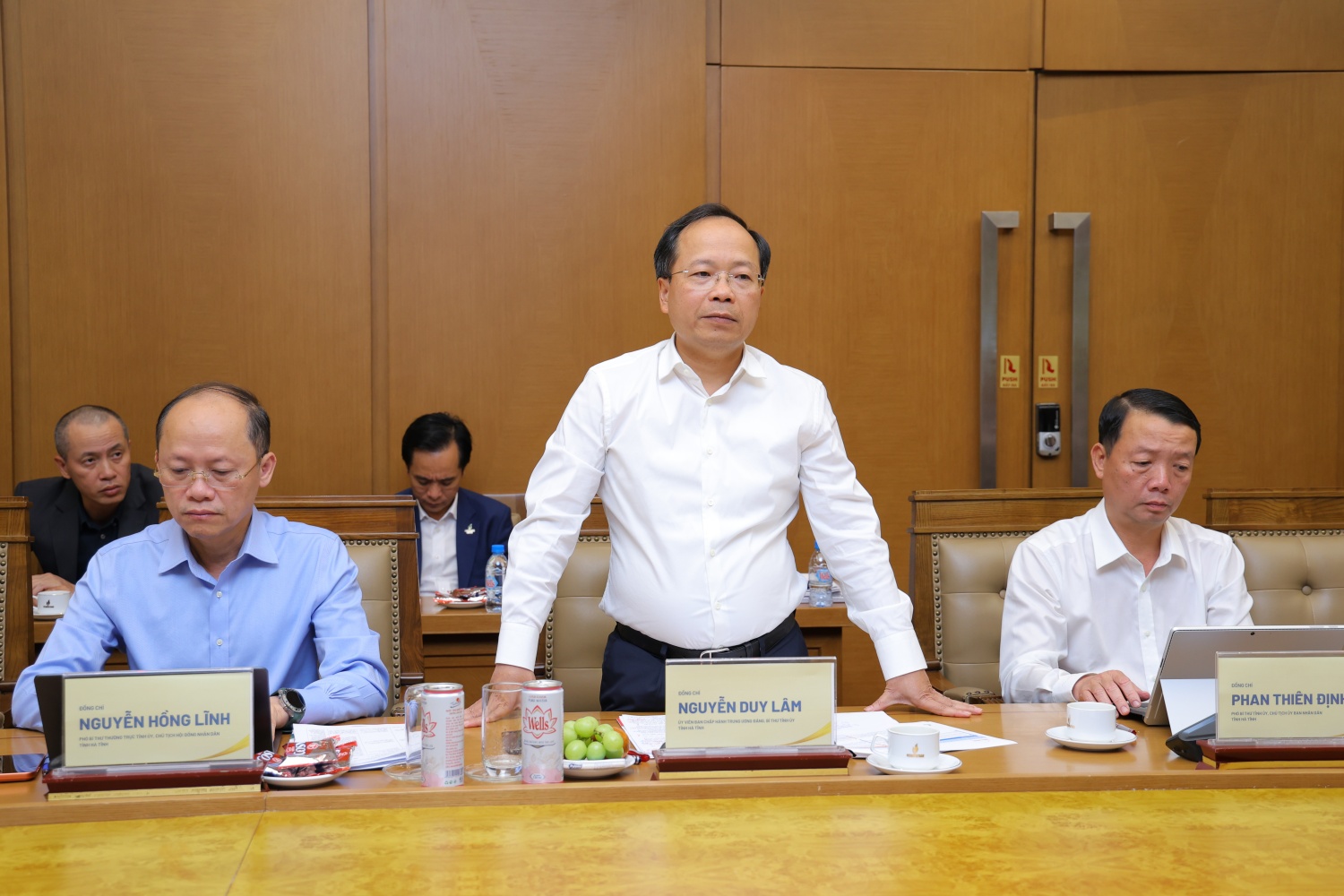 Hà Tĩnh - Petrovietnam: Thống nhất cao, quyết tâm sớm hiện thực hóa Trung tâm công nghiệp - năng lượng sinh thái tại Vũng Áng