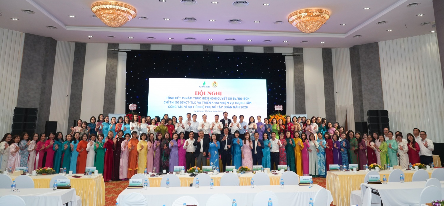 Để lực lượng nữ tiếp tục là điểm sáng trong hành trình phát triển Petrovietnam Để lực lượng nữ tiếp tục là điểm sáng trong hành trình phát triển Petrovietnam