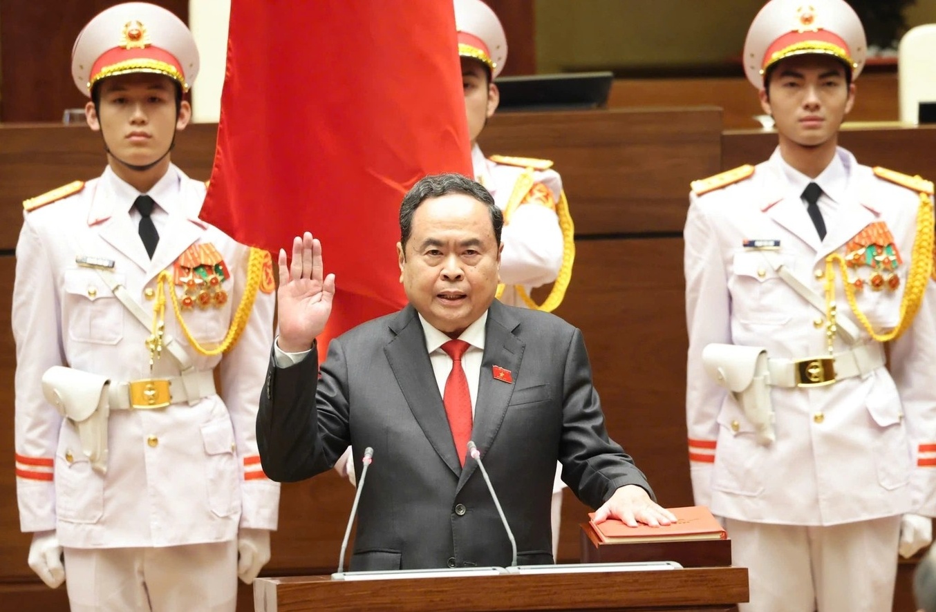 Ông Trần Thanh Mẫn tái đắc cử Chủ tịch Quốc hội khóa XVI