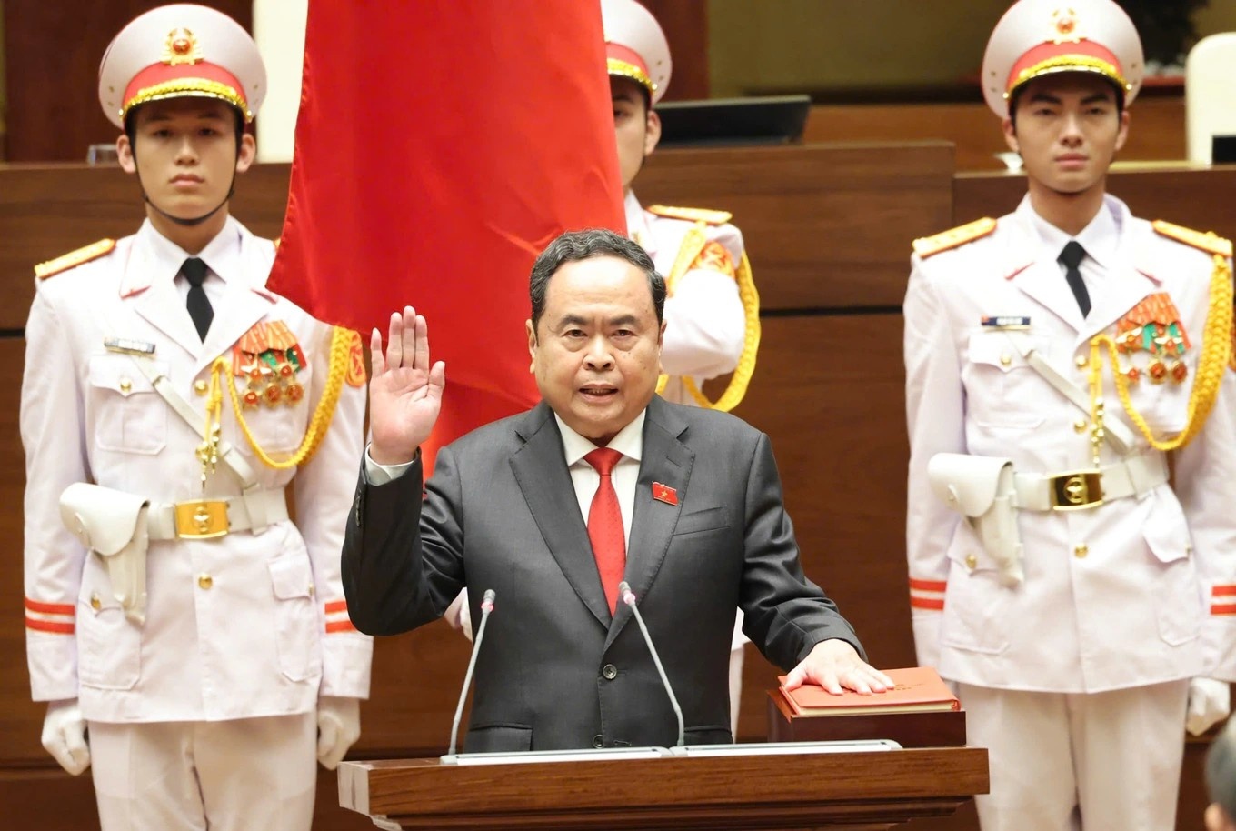 Ông Trần Thanh Mẫn tái đắc cử Chủ tịch Quốc hội khóa XVI