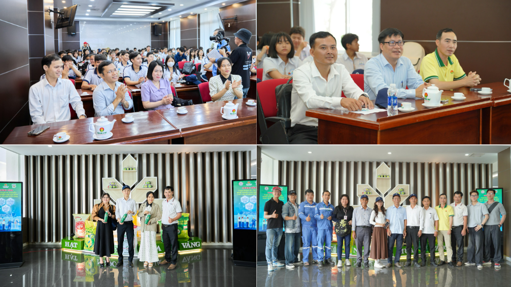 Hành trình bồi đắp tri thức của học sinh THPT tại Nhà máy Đạm Cà Mau Hành trình bồi đắp tri thức của học sinh THPT tại Nhà máy Đạm Cà Mau