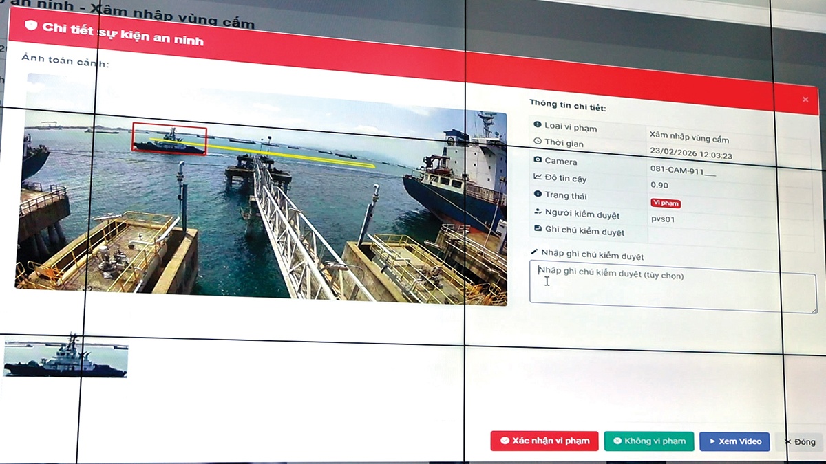 “Mắt thần” ở Nhà máy Lọc dầu Dung Quất