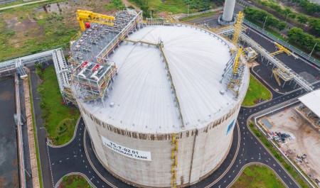 PV GAS nâng công suất tái hóa khí Kho LNG Thị Vải lên 288 tấn/giờ, sẵn sàng cung ứng khí cho phát điện mùa khô